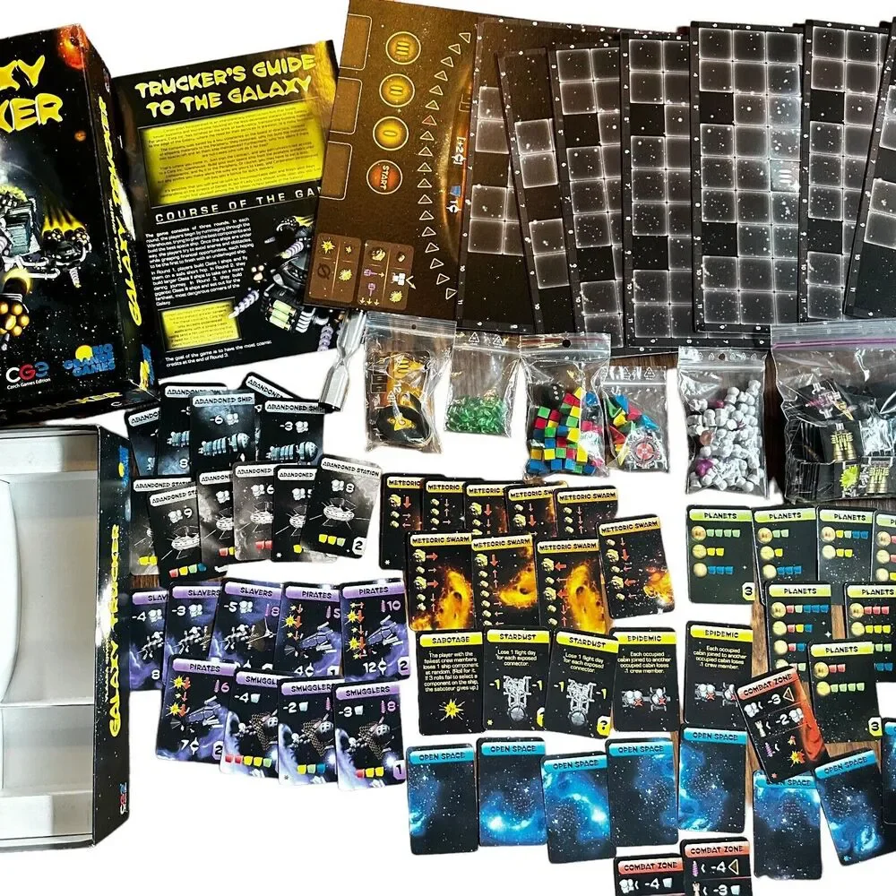 Galaxy Trucker Board Game Vlaada Chvatil Czech Games Edition 2008 - Complete